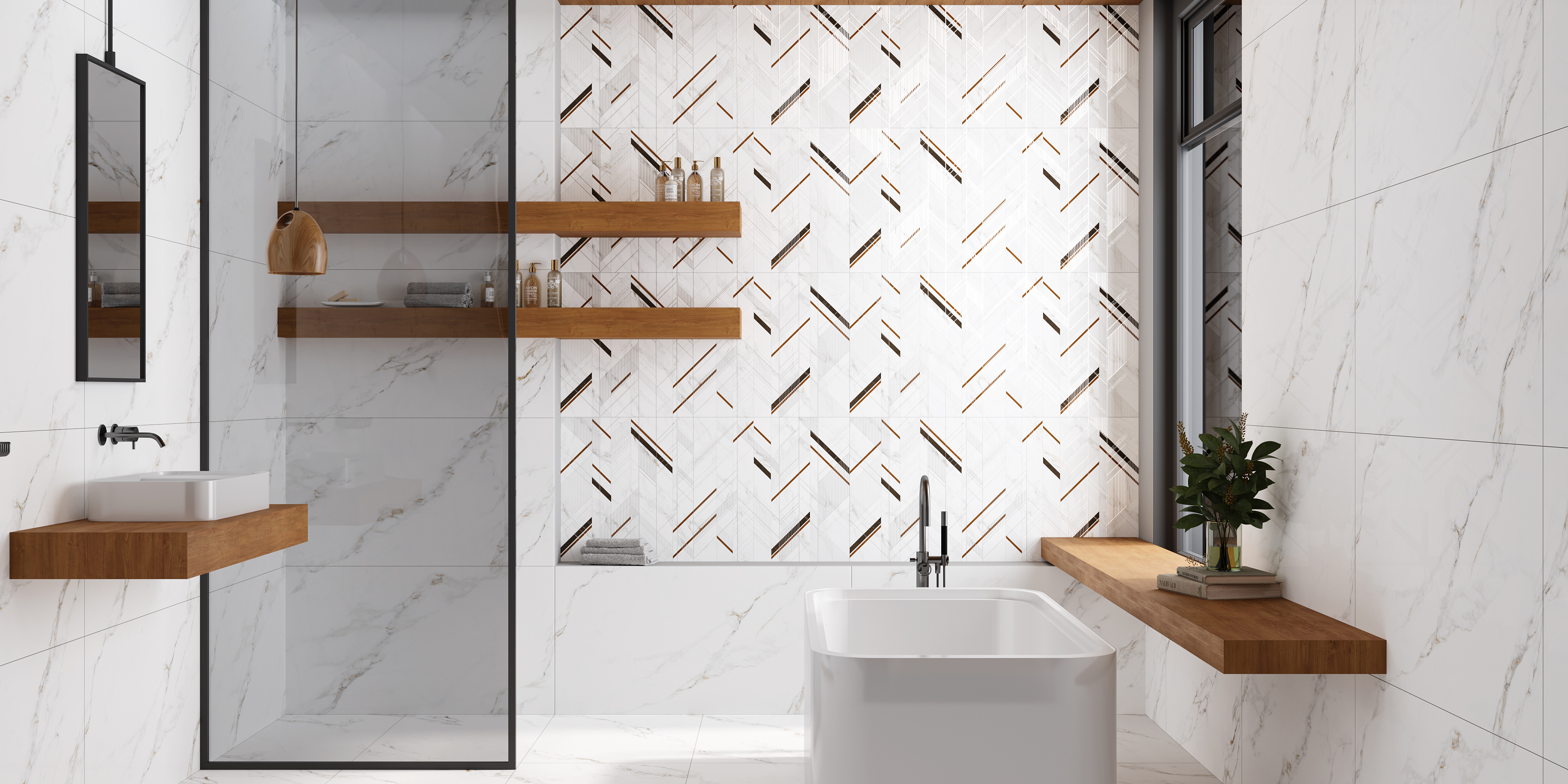 Calacatta Heritage White Decor