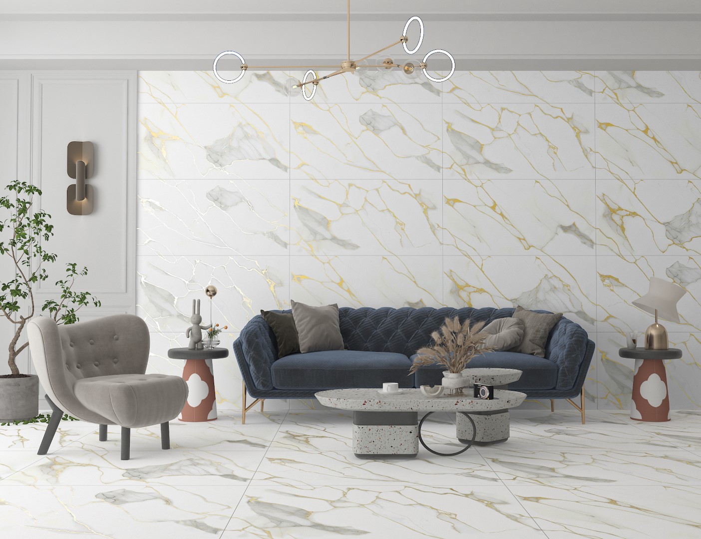 Carvo Calacatta Oro Granola