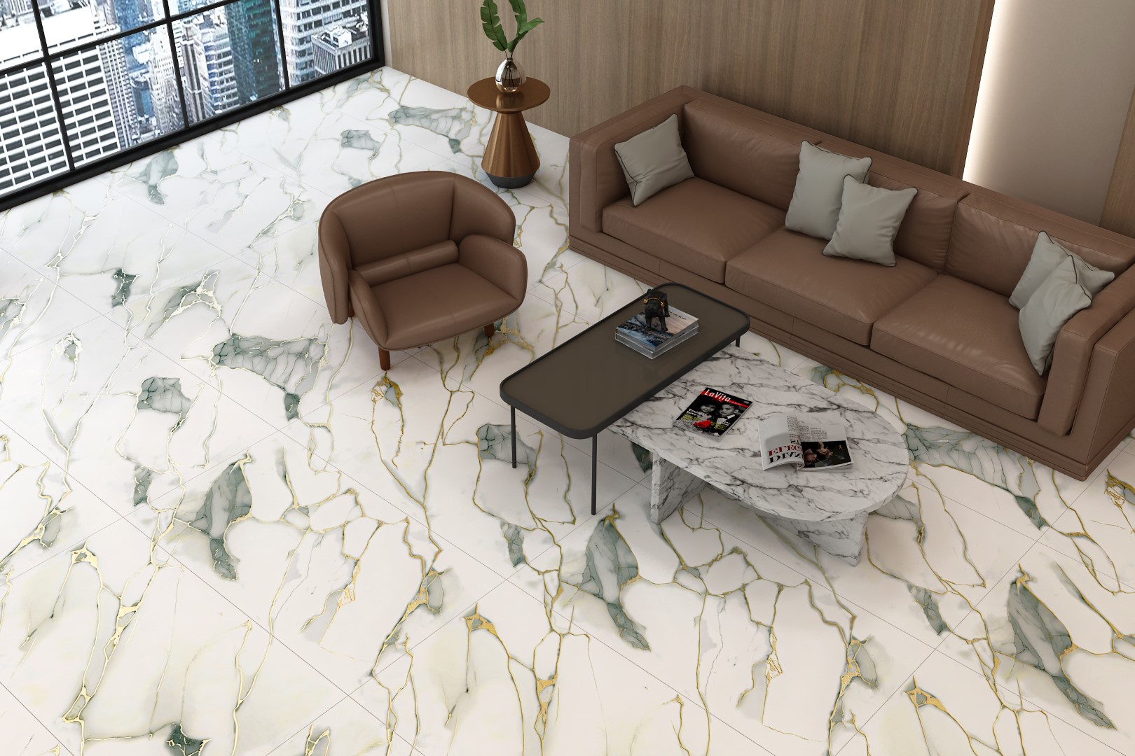 Carvo Calacatta Oro Griss