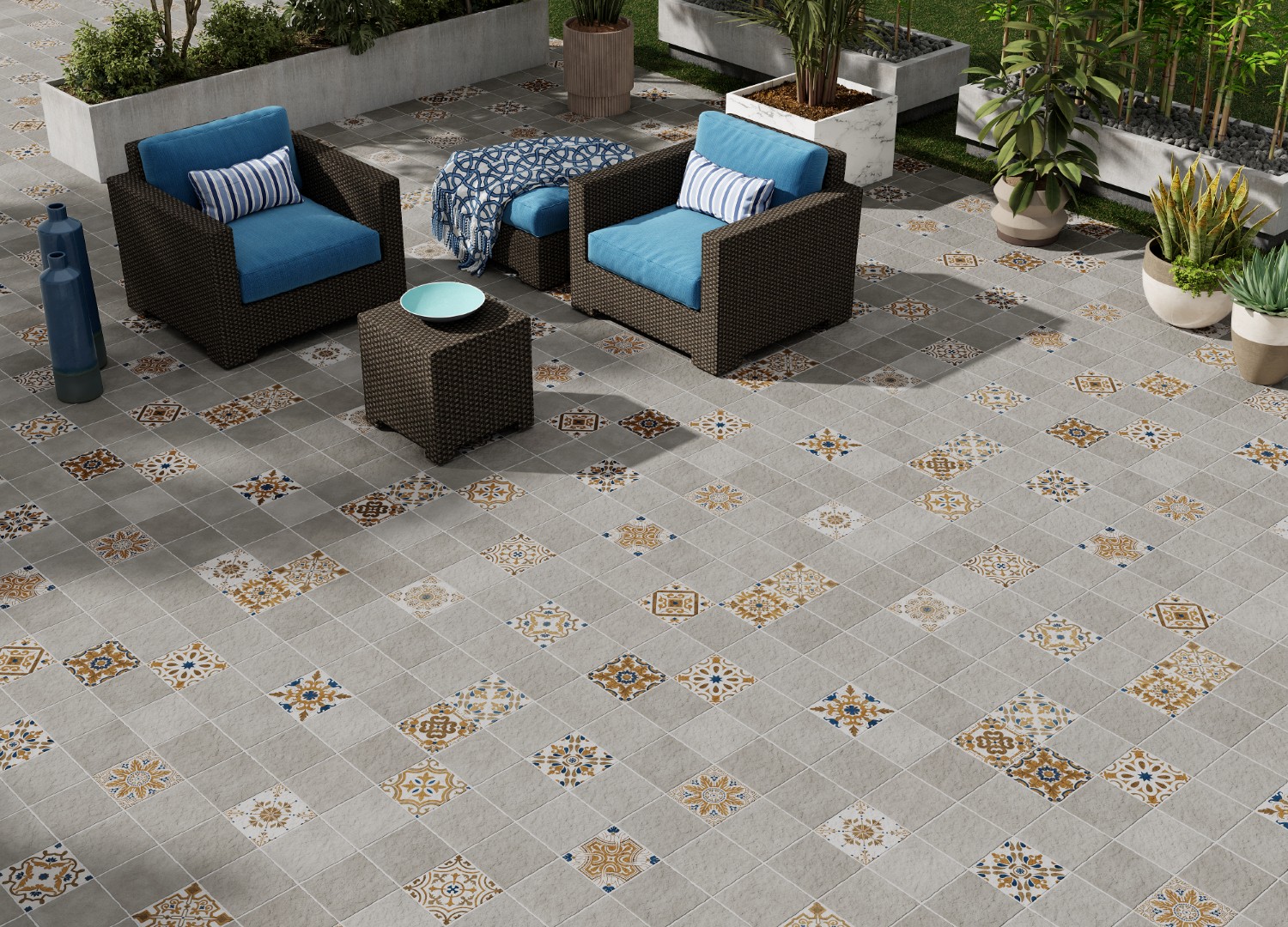 Pavers Terallis Mora Bianco