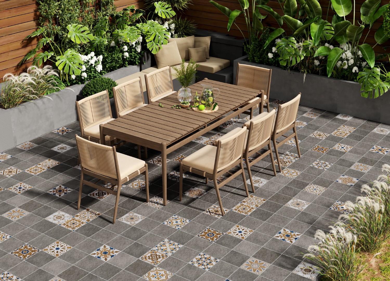 Pavers Terallis Mora Grey