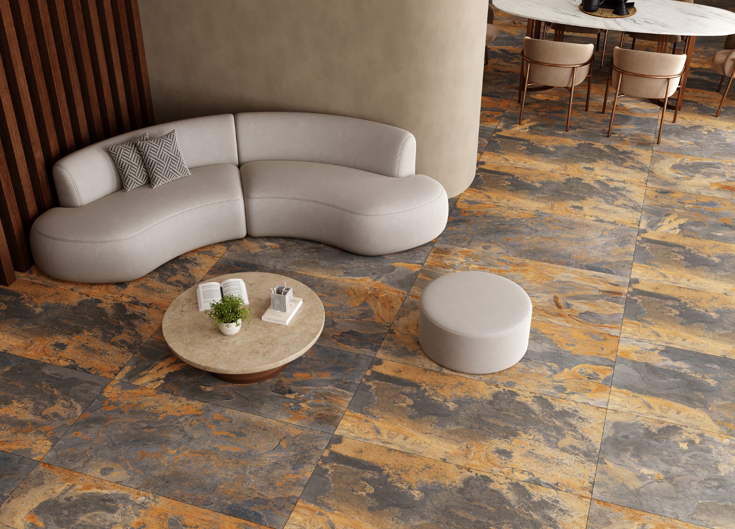 Slate Volcano Stone