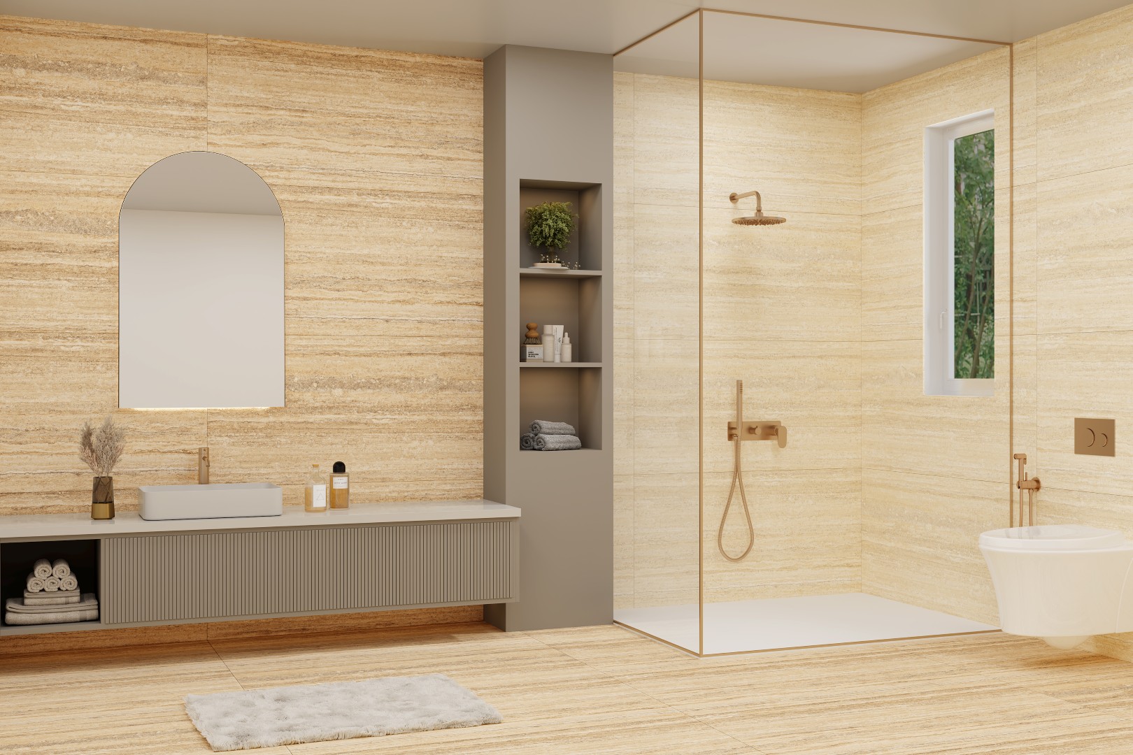 Travertine Tranza Musk
