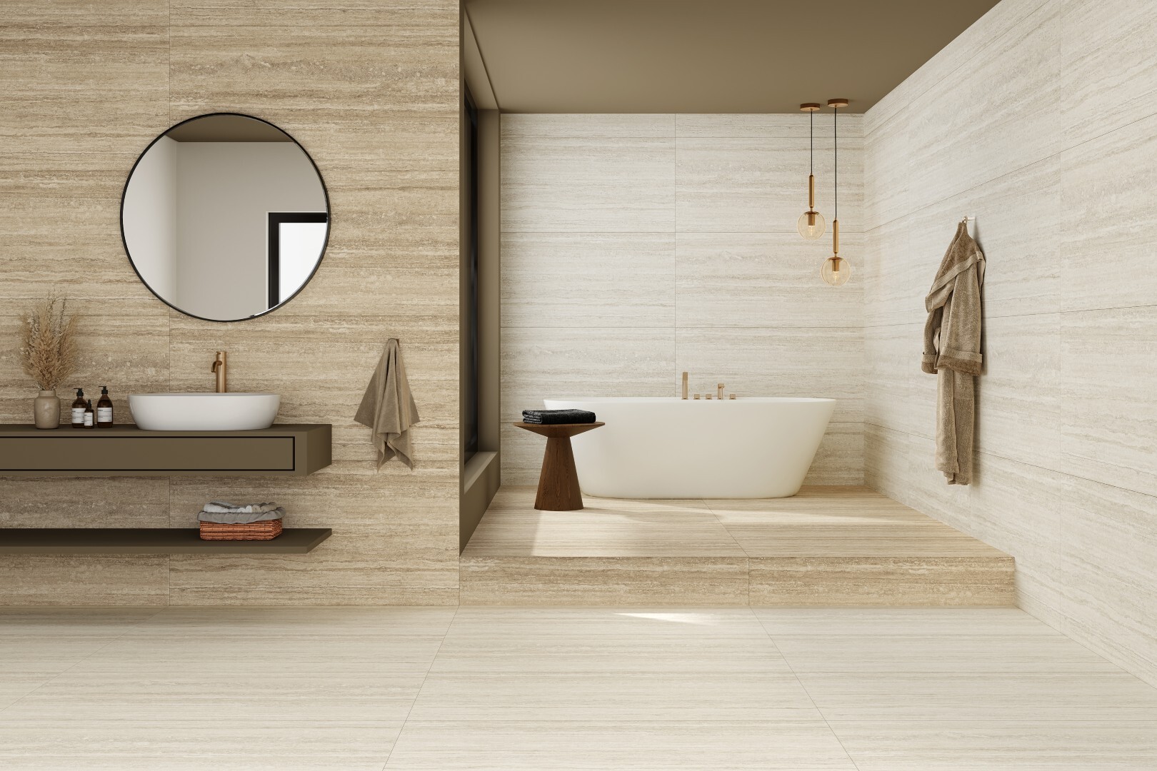 Travertine Tranza Mint
