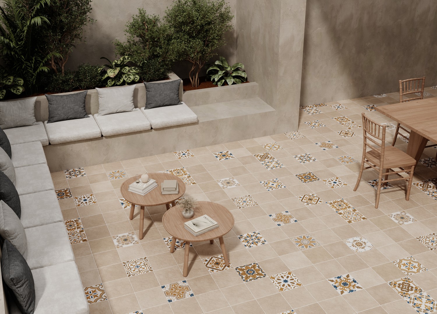Pavers Terallis Mora Ivory
